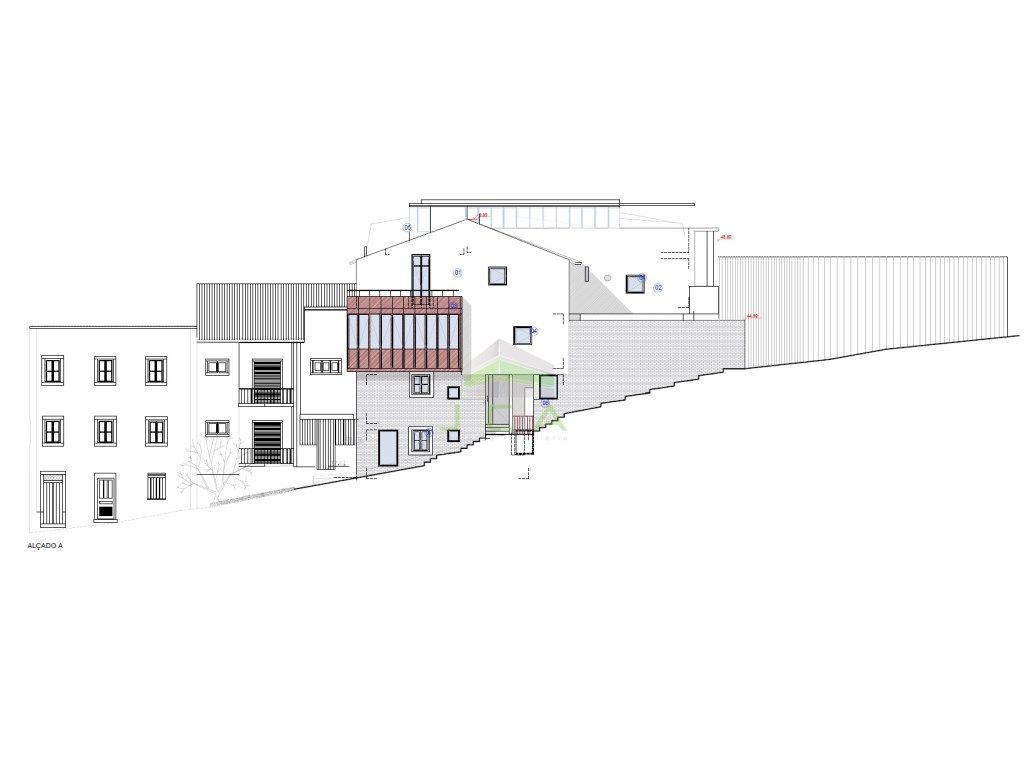 Apartamento T1+1 em construção no Centro Histórico de Leiria