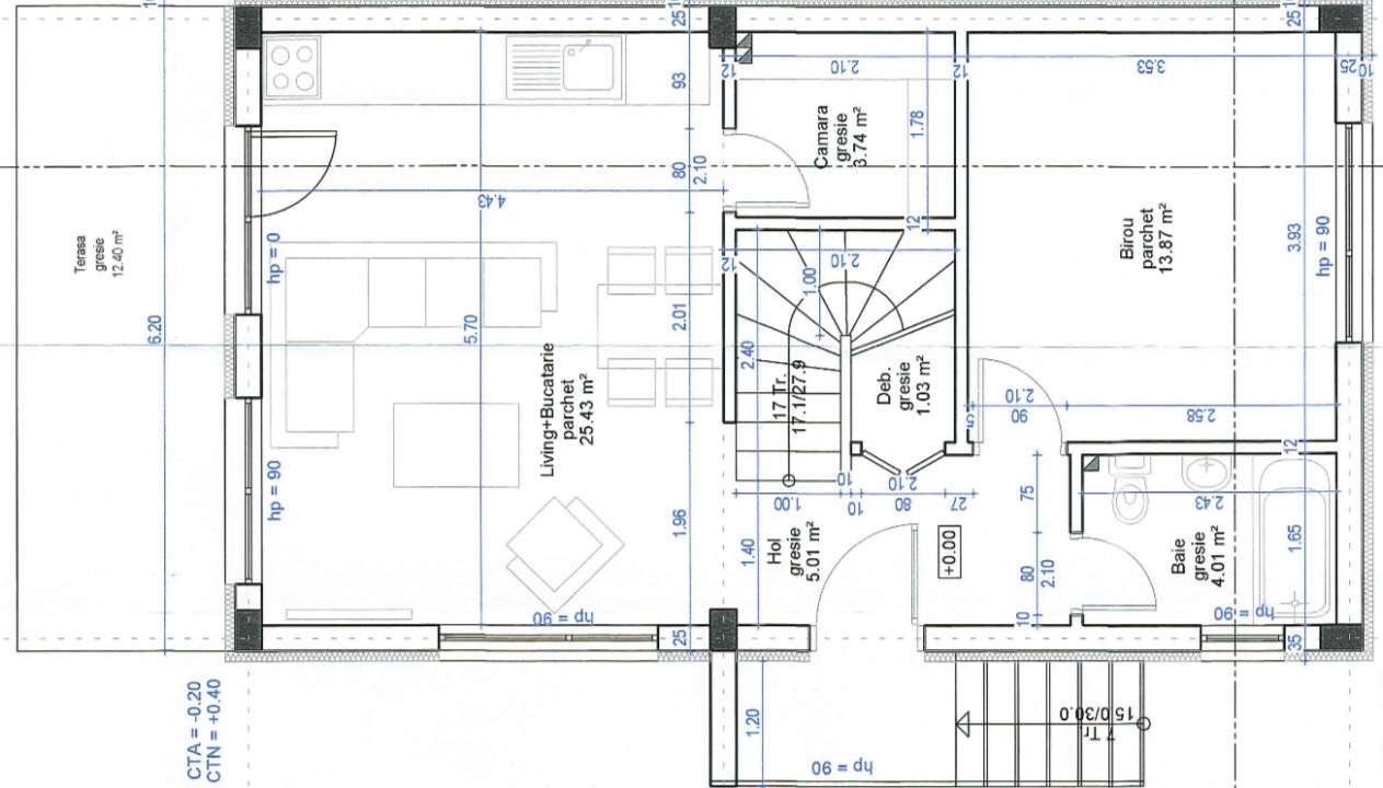 Casa tip duplex de vanzare – cartier privat, constructie noua, CF di - Imagine principală: 4/7