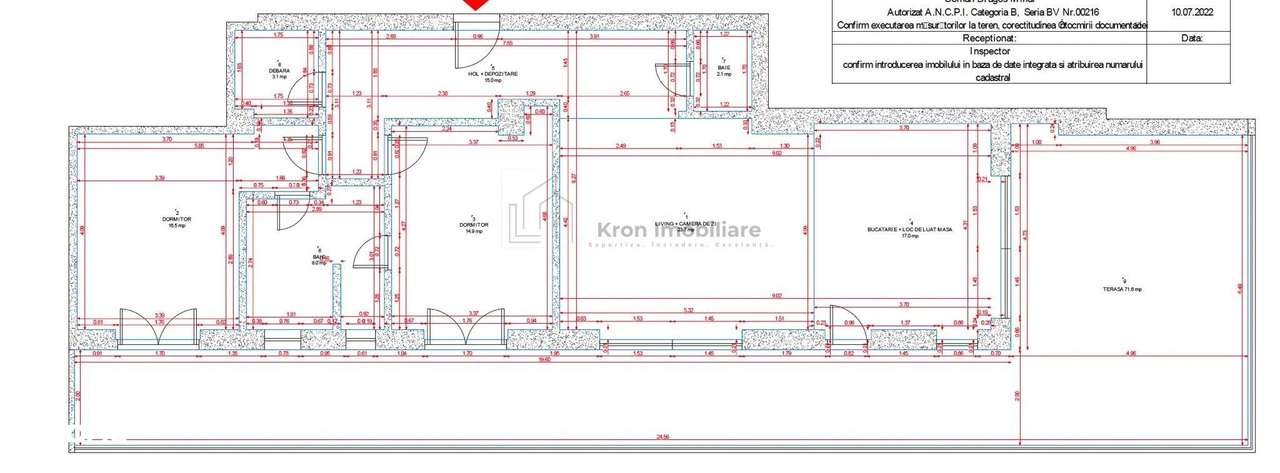 Apartament 3 camere open space - ULTRA CENTRAL-2