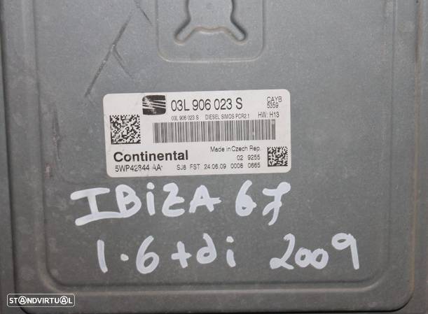 Centralina Seat Ibiza 6J 1.6 TDI de 2009 - 2