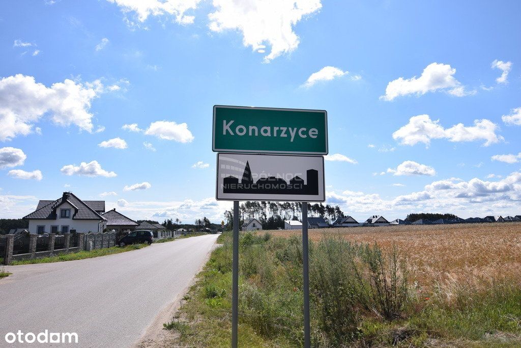 Działka budowlana - Konarzyce