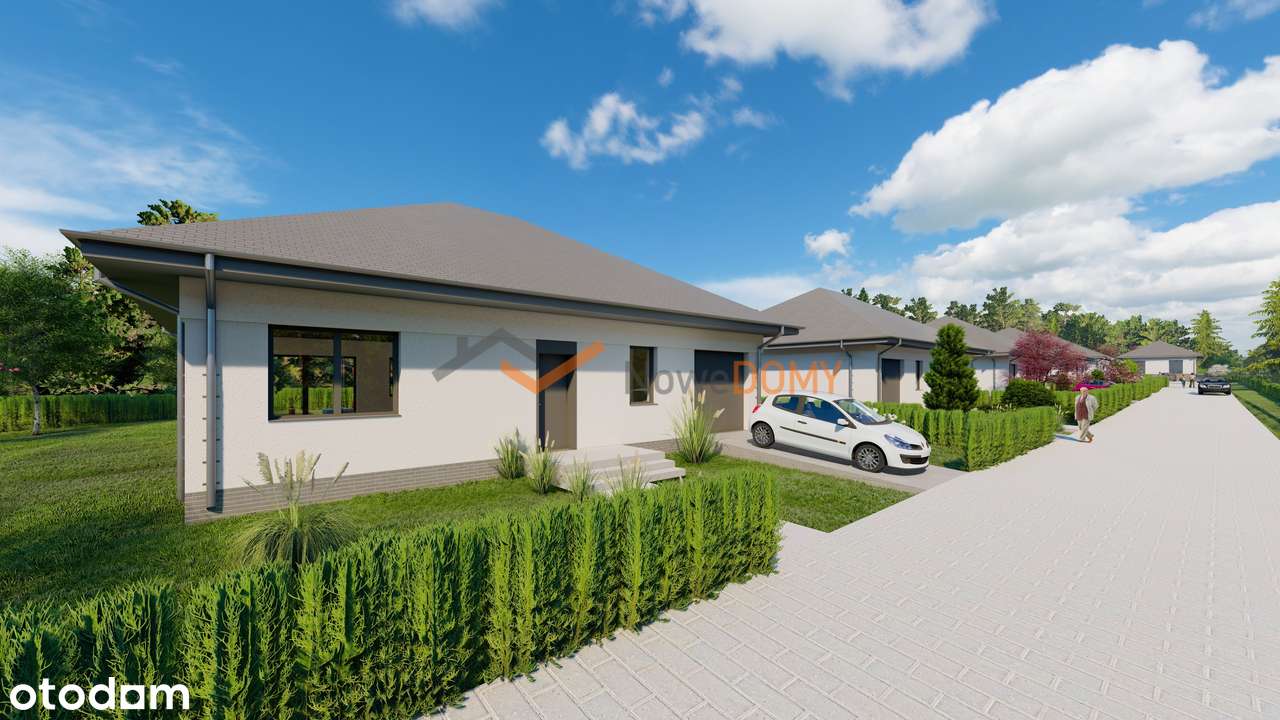 CENA PROMOCYJNA! Parterowy Dom PRZY LESIE w Buku DUŻA DZIAŁKA 0% prow. - Pełny obrazek: 5/12