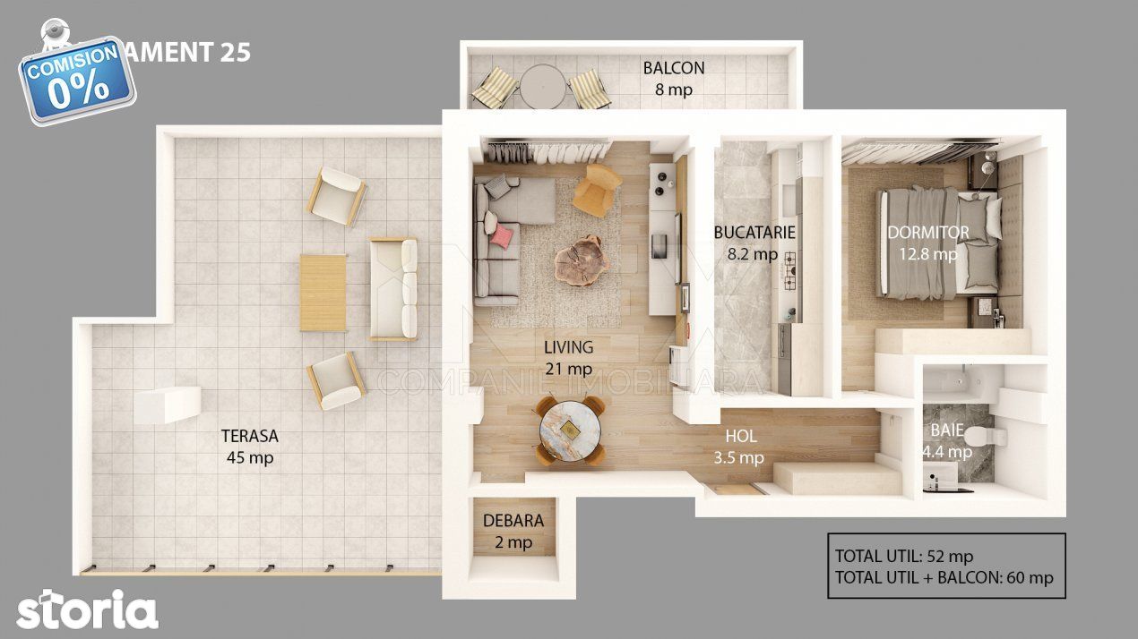 Apartament 2 camere in Pitesti | ECHO Gavana