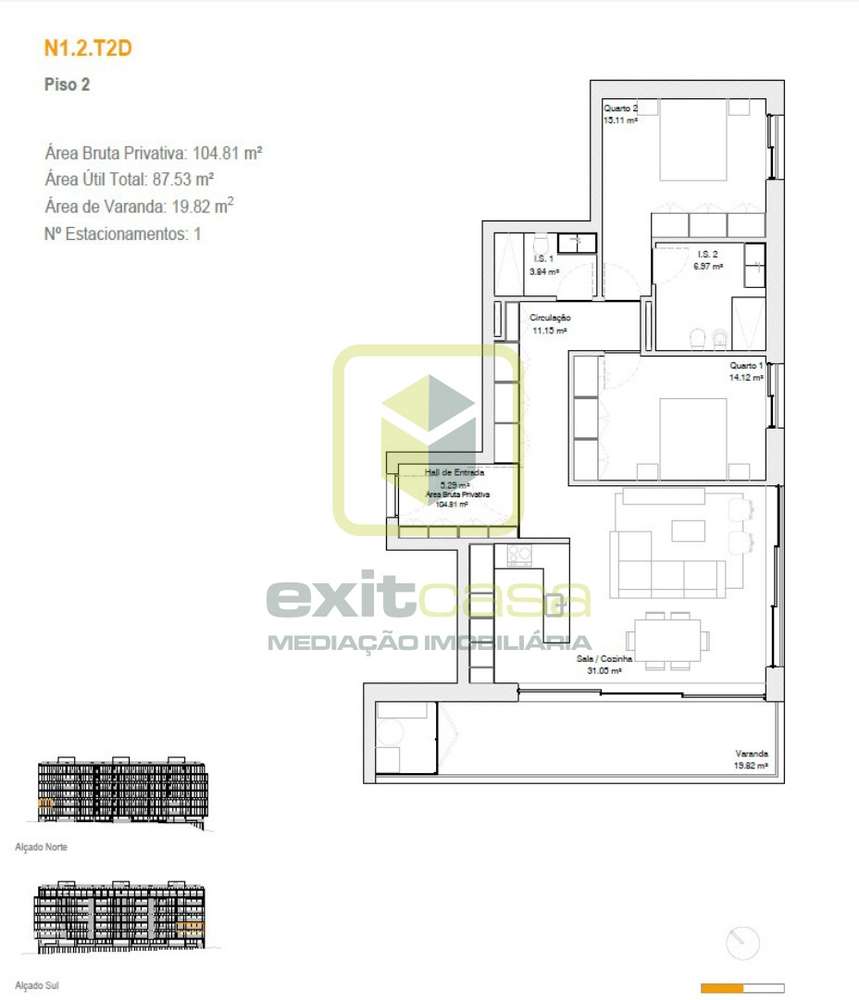 Apartamento T2 em Aveiro-24