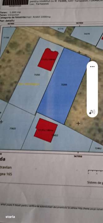 Teren intravilan Tartasesti - Imagine principală: 1/1