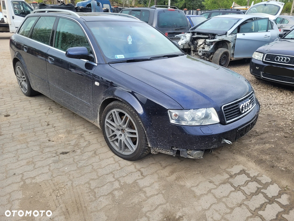 AUDI A4 B6 KOMBI LZ5L maska pokrywa silnika klapa bagażnika zderzak lampa reflektor pas przedni stop lampy halogeny - 1