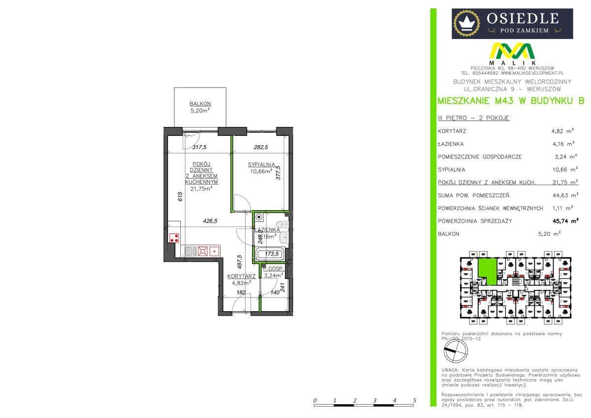 Wieruszów - ul. Graniczna - Osiedle Pod Zamkiem M43 - Pełny obrazek: 4/6