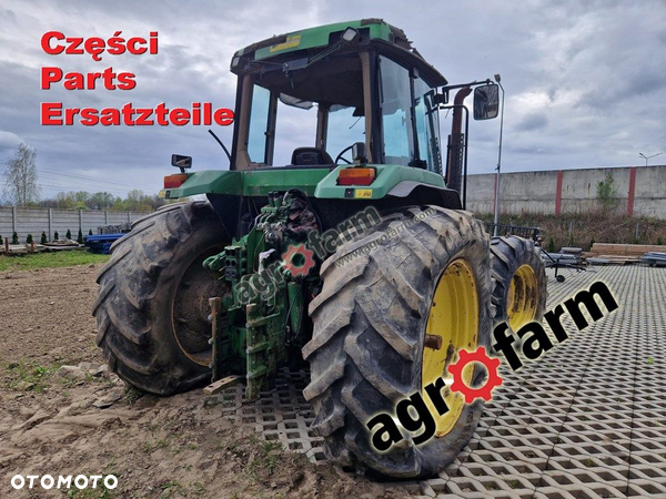 John Deere 7800 części, skrzynia most silnik wał - 3