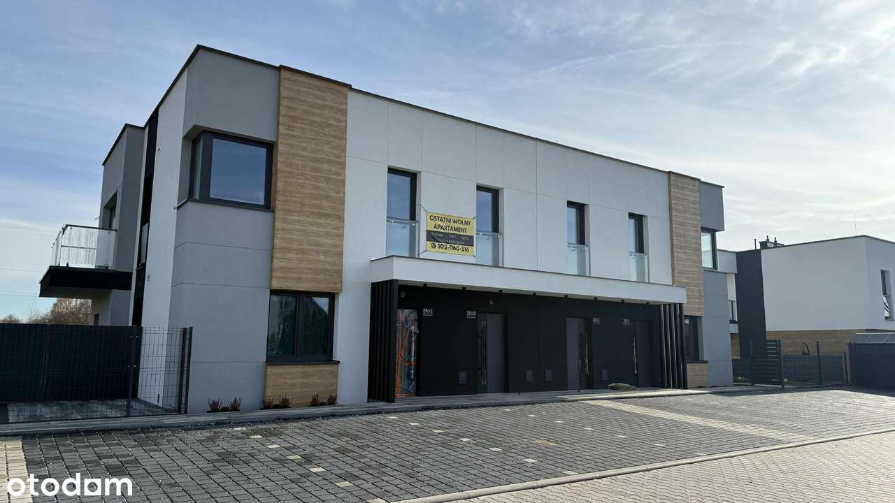 Ostatni apartament z ogródkiem i miejscami parkingowymi - 4 pokoje - Pełny obrazek: 1/14