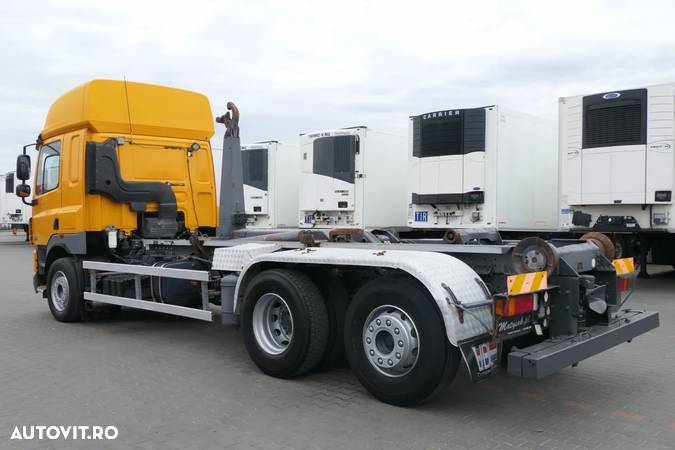 DAF CF 85.460 / 6x2 / TERBERG cu cârlig / TER 850 / AXIE LIFTING / SUPRAVEGHERE UDT - 12