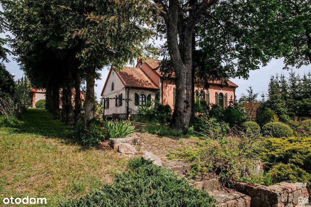 Klimatyczna posiadłość, 2 budynki, staw, Mazury - Pełny obrazek: 2/20