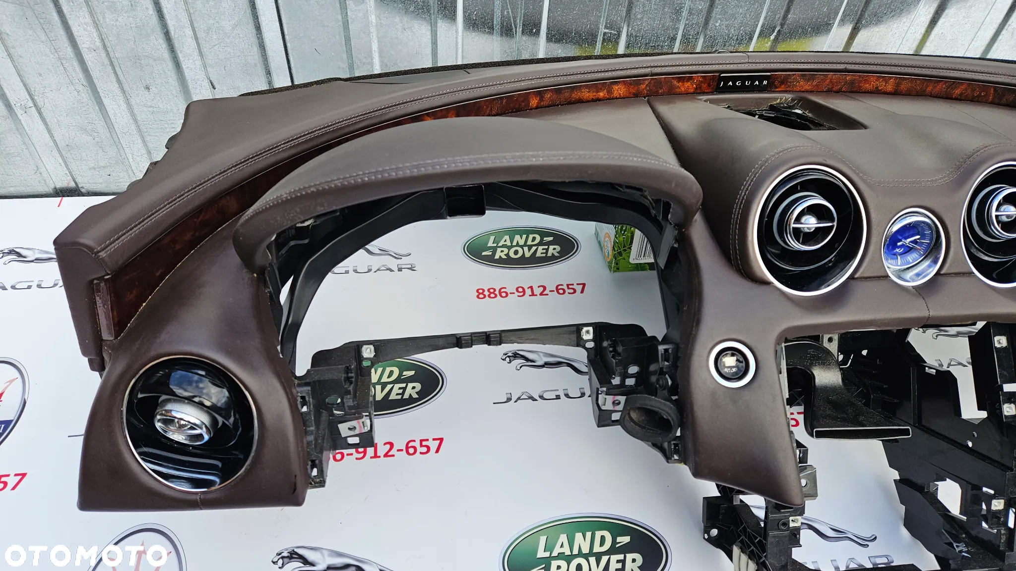 Jaguar XJ 351 2010-2015  Deska Kokpit Konsola z poduszkami oraz sensorem Airbag Poduszki Napinacze - 13