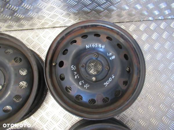 Felgi Nissan Note Micra 5,5Jx15 et50 4x100 - 2