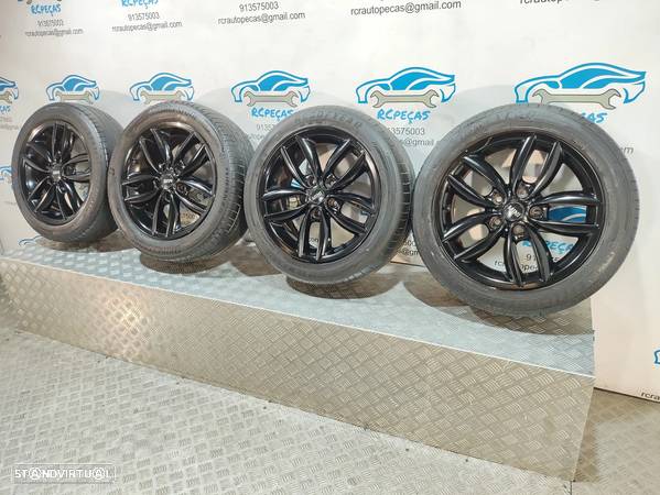 JANTES ORIGINAIS RONAL MINI COOPER R60 COUNTRYMAN DOUBLE SPOKE R124 17 POLEGADAS 7J ET50 5X120 - 9