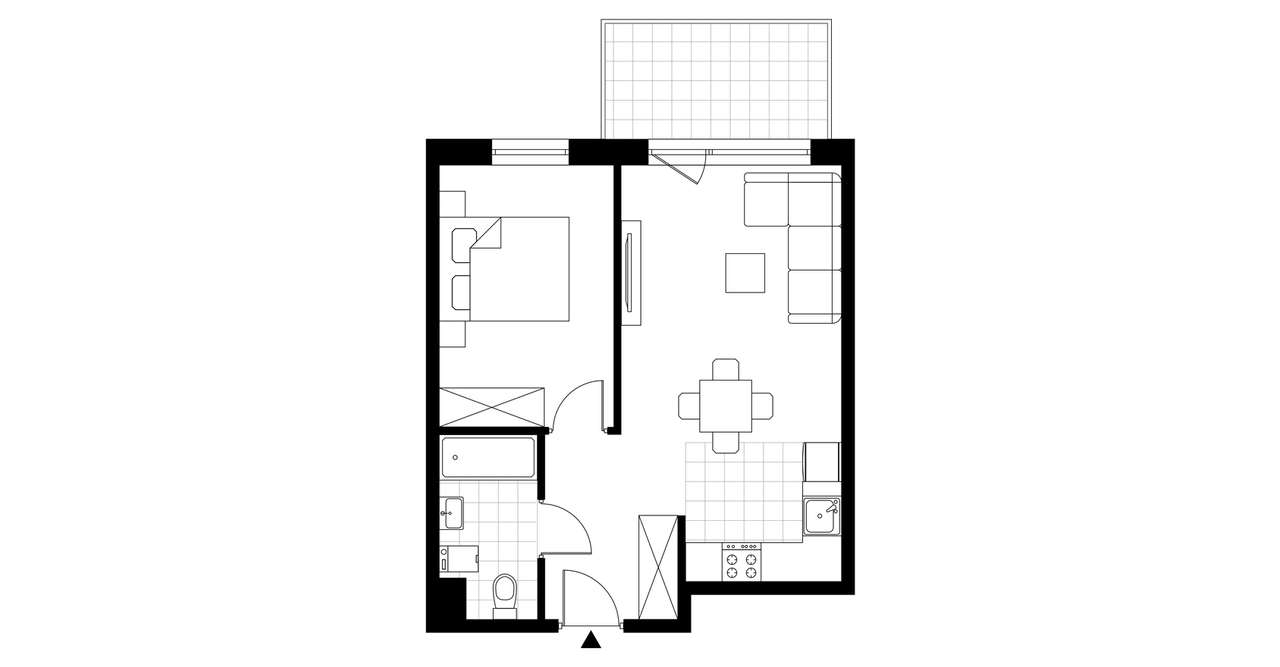 Mysłowice, Kwiatowa  | mieszkanie 2-pok. | A 3.04 - Pełny obrazek: 4/9