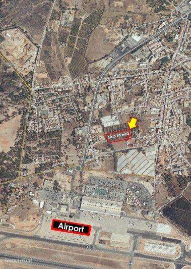 Excelente terreno em Faro, junto ao Aeroporto de Faro - Grande imagem: 3/7