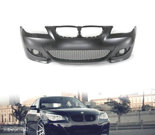 KIT CARROÇARIA DEPORTIVO LOOK M5 PARA BMW E60 03-07 COM LAVAFAROS - 4