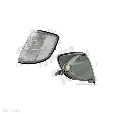 Lampa semnalizare fata Mercedes Clasa S (W140) 1991-02.1995 BestAutoVest partea dreapta 5024201E, fara suport becuri - 1