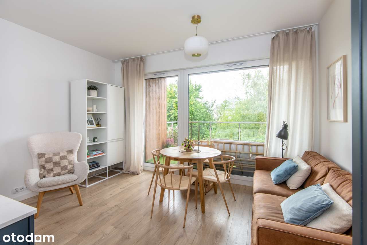 Nowoczesne 3 pokoje na Strzeszynie /balkon z widokiem na zieleń. Cisza