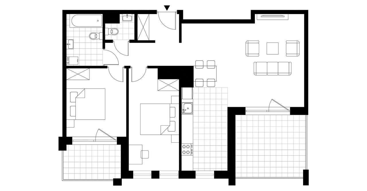 Bulvar Apartments | mieszkanie 3-pok. | G.4.32 - Ansicht 4