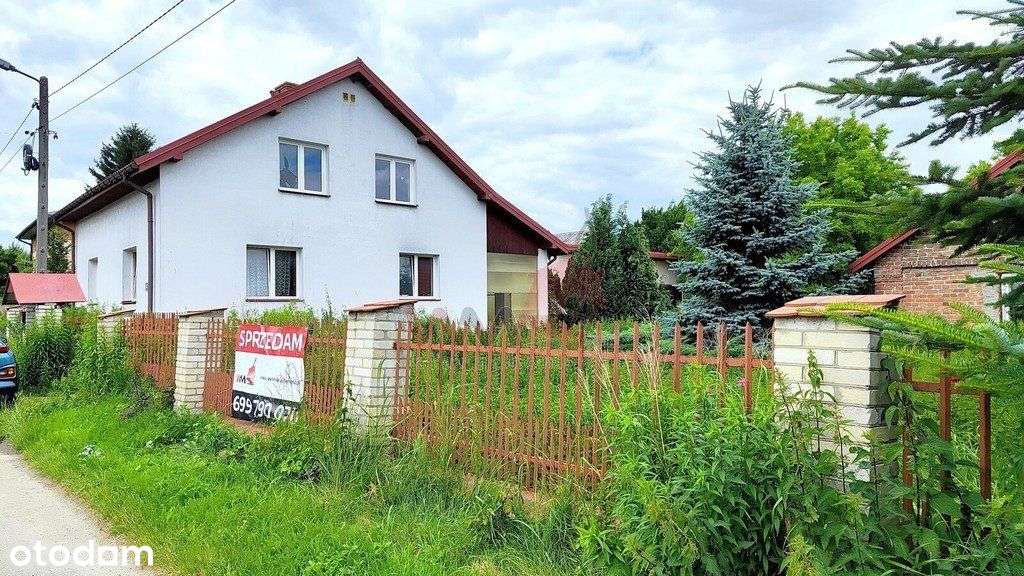 Szerokie 61 ar z domem i garażem-0