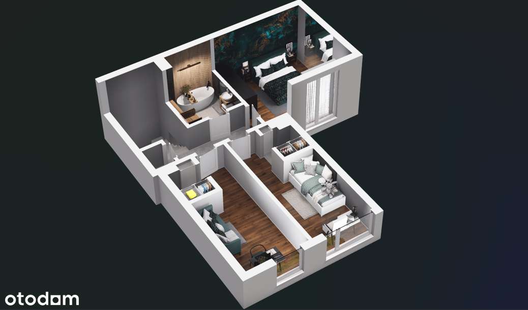 Dom 95,14 m²|4 pokoje| Pine Garden|ogród +2 miejsca postojowe w cenie - Pełny obrazek: 2/9