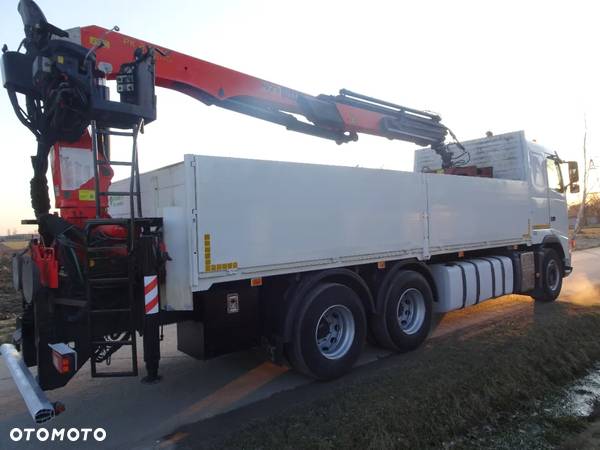 Volvo FM 440 FH 440 6X4 HDS Palfinger PK 21001L z siodełkiem budowlanka z Niemiec zestaw z przyczepa - 11