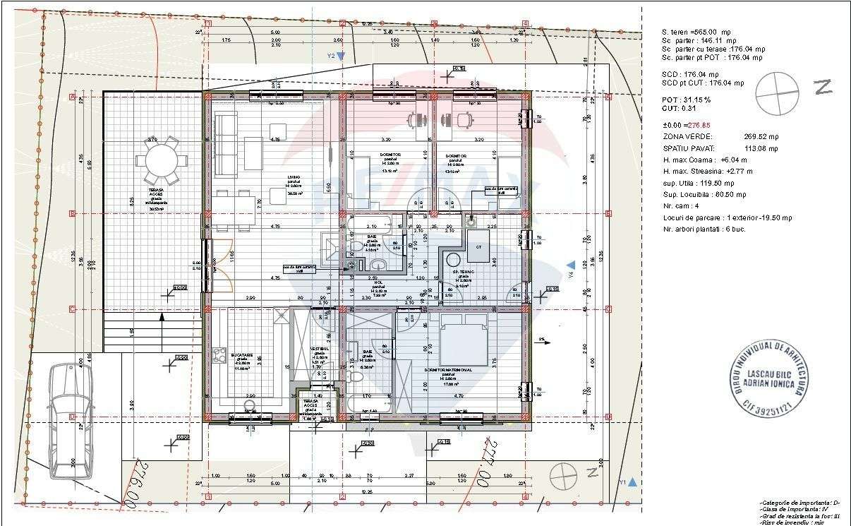 DE VÂNZARE – Casă modernă pe un singur nivel, Tăuții de Sus - Imagine principală: 3/14