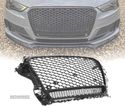 GRELHA RS3 PARA AUDI A3 8V 12-16 RS3 PRETO BRILHANTE - 1