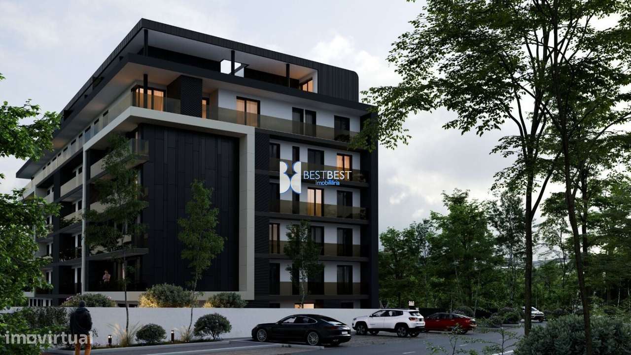 EXCELENTE APARTAMENTO T1 DE LUXO, NOVO, JUNTO AO CENTRO DE BARCELOS-12