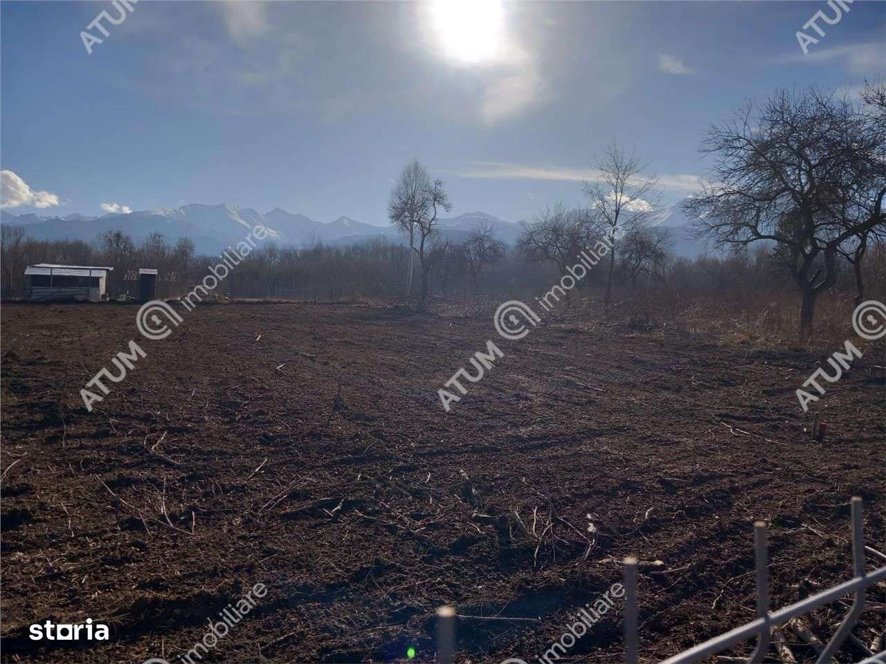 Teren intravilan de vanzare 997 mp in Avrig zona Valea Avrigului - Imagine principală: 1/5