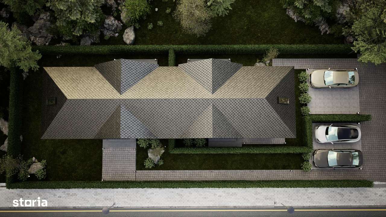 Casa deosebita P+1+M. Strada asfaltata. Constructie noua. - Imagine principală: 2/10