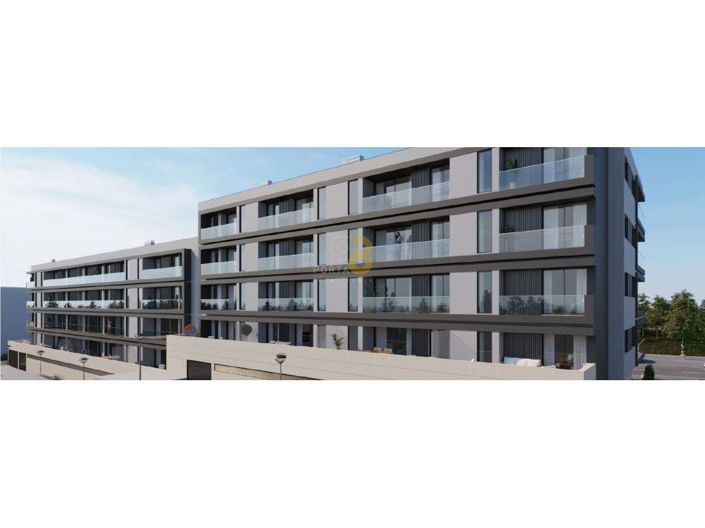 Apartamento T2+1, com varanda e lugar de garagem, Moreira, Maia - Grande imagem: 2/25