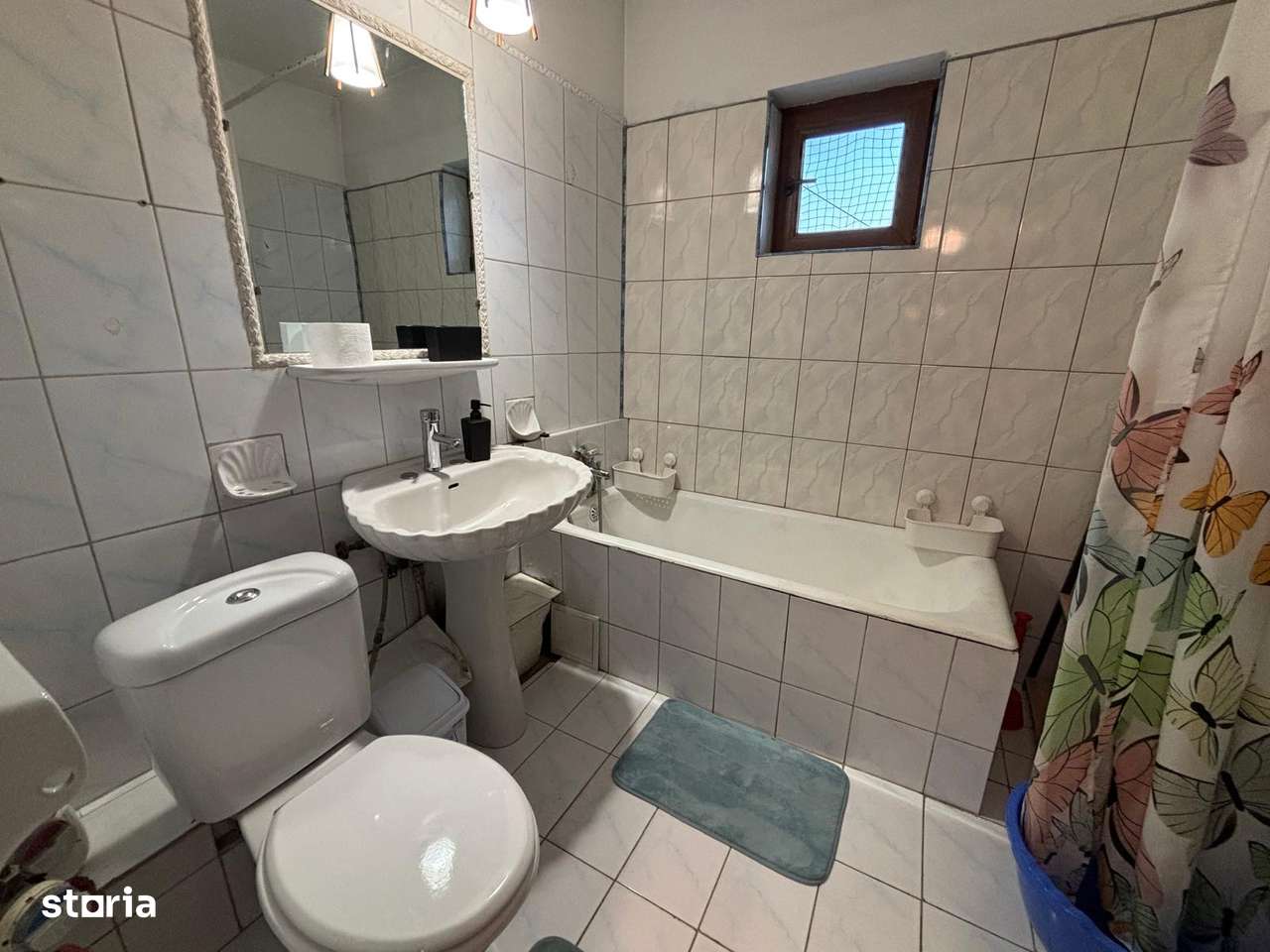 3 camere, 2 bai, tamplarie PVC + termopan, bloc 1988,  balcon închis!-6