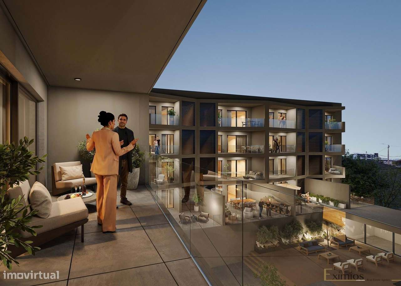 Apartamento T3 em construção, com garagem, situado em Vila do Conde-9