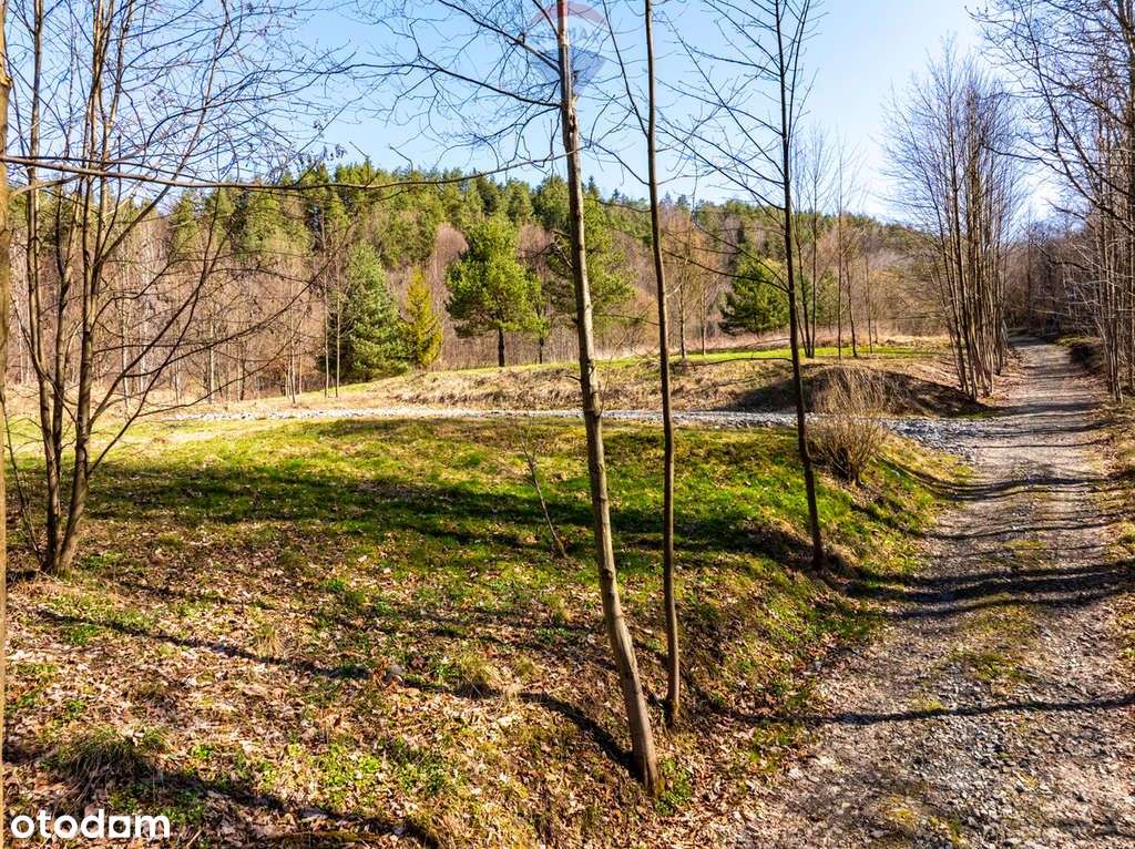 Działka Z Pozwoleniem Na Budowę Domku W Stróży. - Pełny obrazek: 4/19