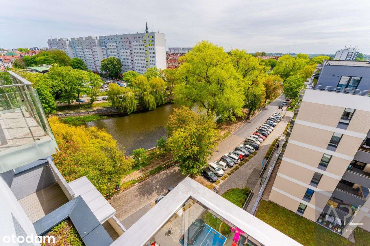Dwupokojowy apartament 44,43m2 z widokiem na rzekę-14