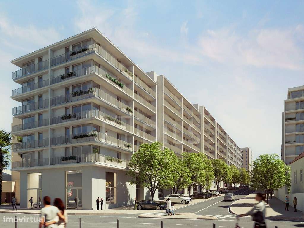 Apartamento T3 com varanda no novo empreendimento no campo Grande - Grande imagem: 1/63