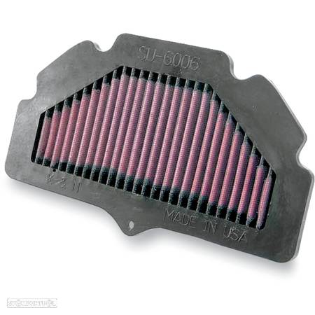 filtro de ar desportivo k&n substituição do filtro de ar suzuki gsr600/750 su-6006 - 1