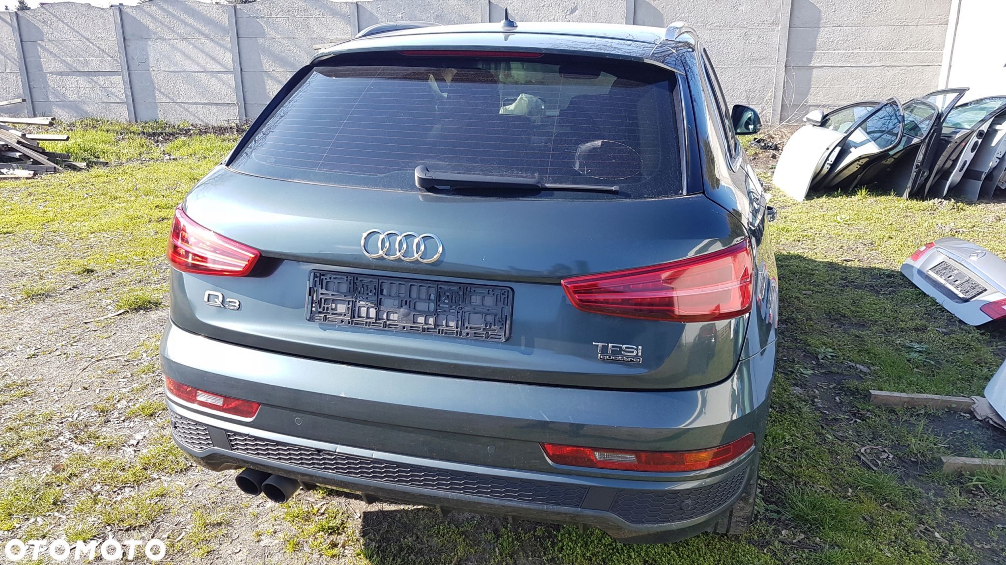 AUDI Q3 8U KLAPA POKRYWA BAGAZNIKA LX6T LADNA W KOLOR - 1