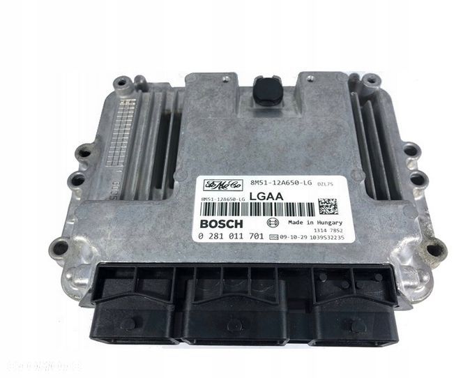 KOMPUTER ECU FORD FOCUS 8M51-12A650-LG 0281011701 - 1