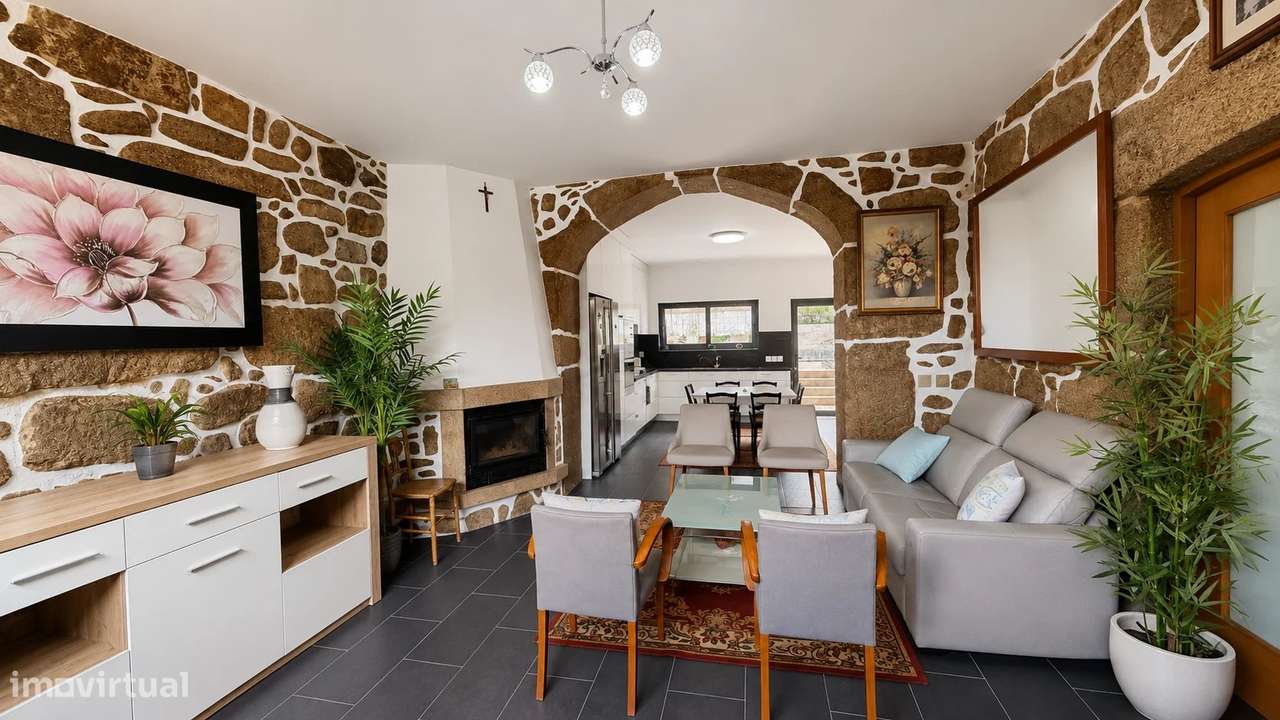 Moradia T4 em Pedra de 1789 | O Charme da História com o Conforto da M-37