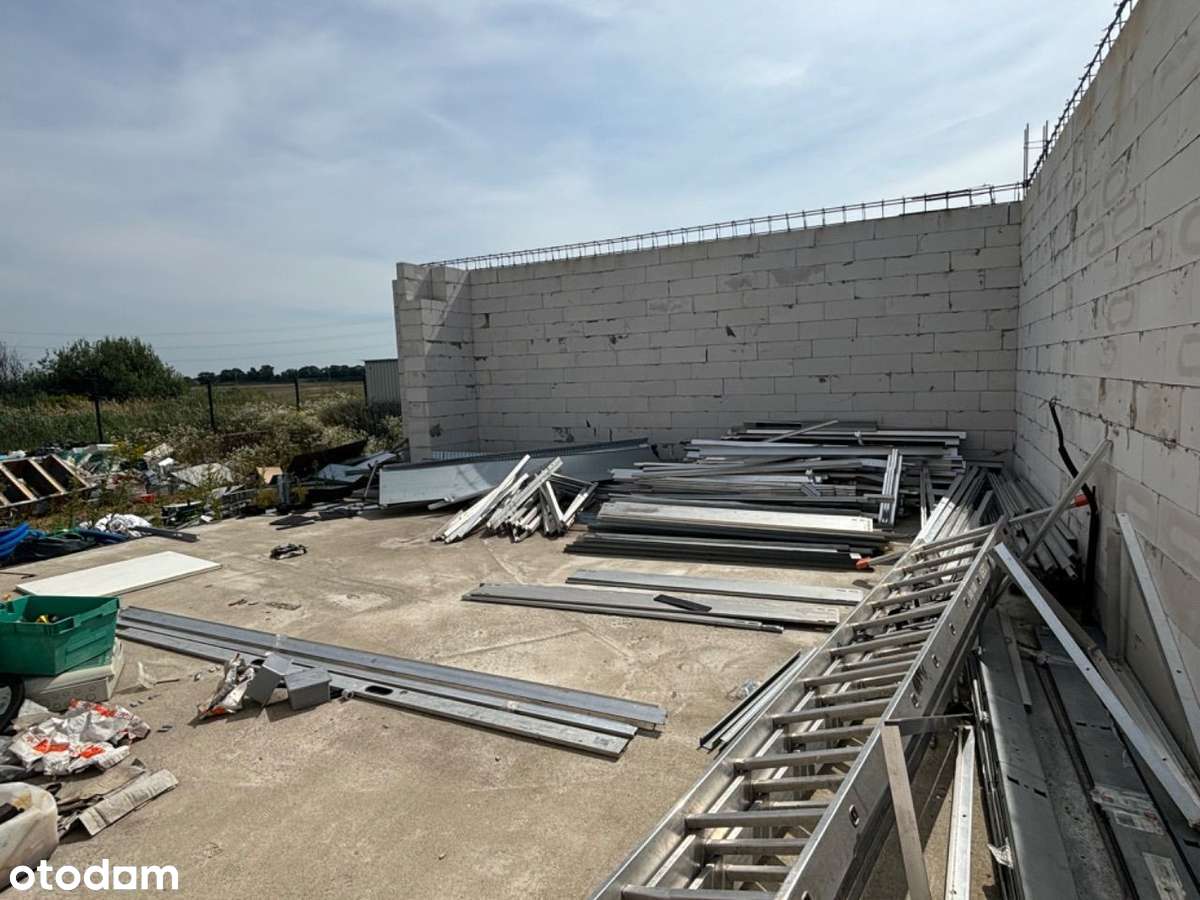 Działka z domem w budowie Prężyce Okazja! 1600 m2-13