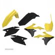 kit plasticos polisport amarelo / preto suzuki rm-z 250 / 450 - 1