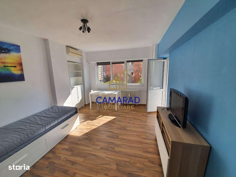 Garsoniera spatioasa de inchiriat in zona Obor, aproape de metrou - Imagine principală: 1/9