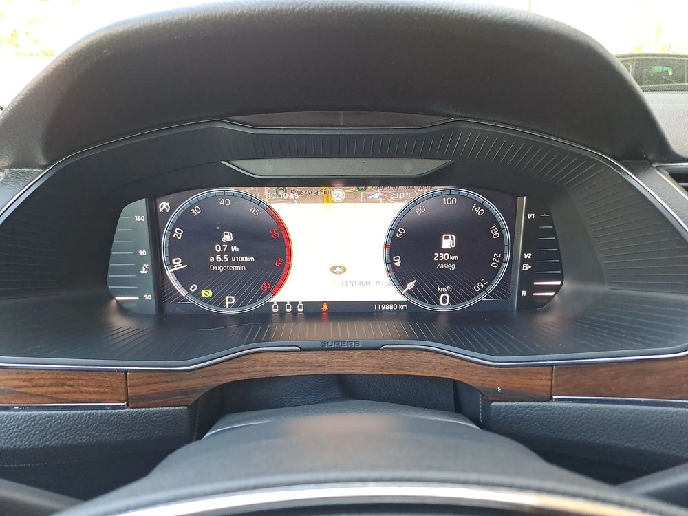 SKODA SUPERB Scout 2.0TDI 200KM 4x4 Grzana kierownica szyba DSG ACC Elek.Fotele HAK