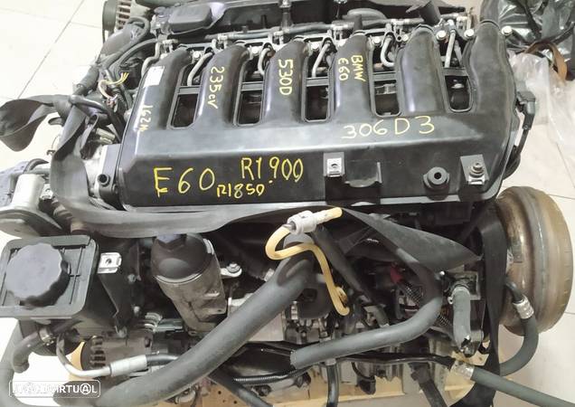 Motor Bmw 530D 235cv E60 / E61 M57 306D3 caixa velocidades 6HP26 - 2