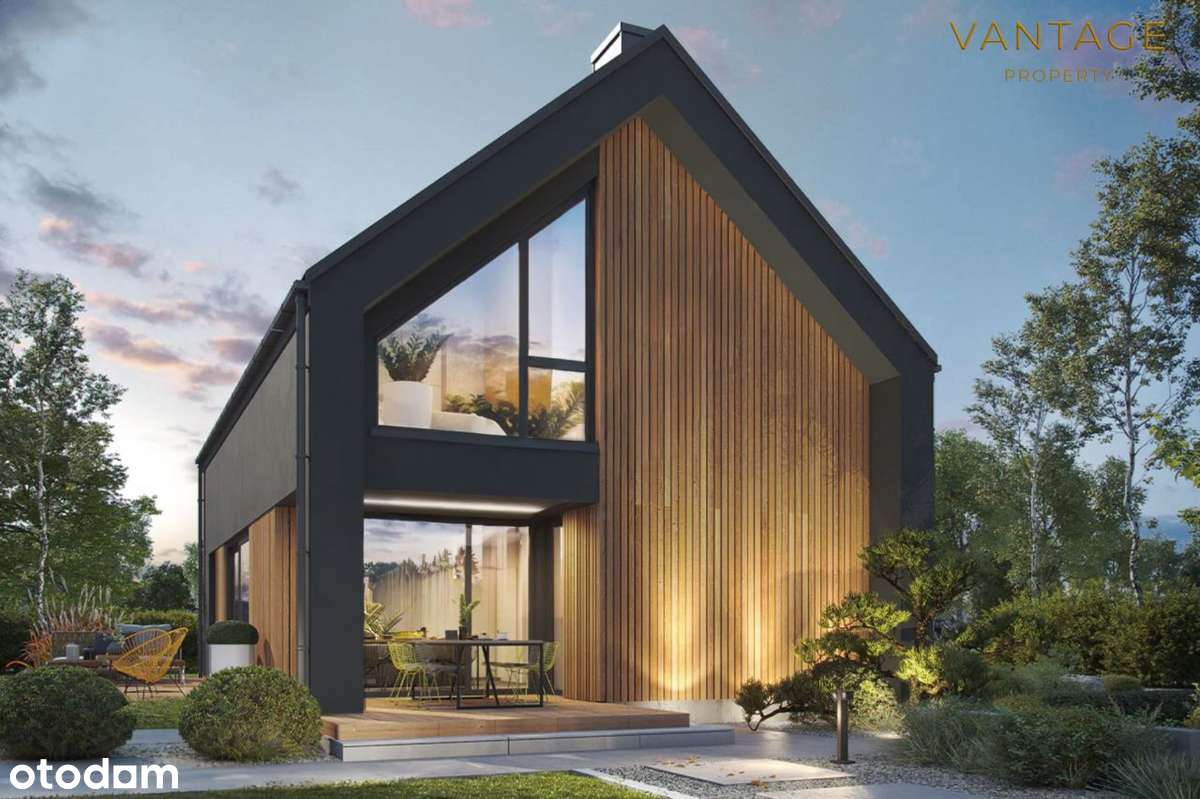 Nowoczesny dom 20 km od Krakowa (gm. Biskupice) - Pełny obrazek: 1/10