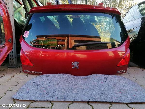 PEUGEOT 3008 KLAPA BAGAŻNIKA KOD LAKIERU LKRD - 1