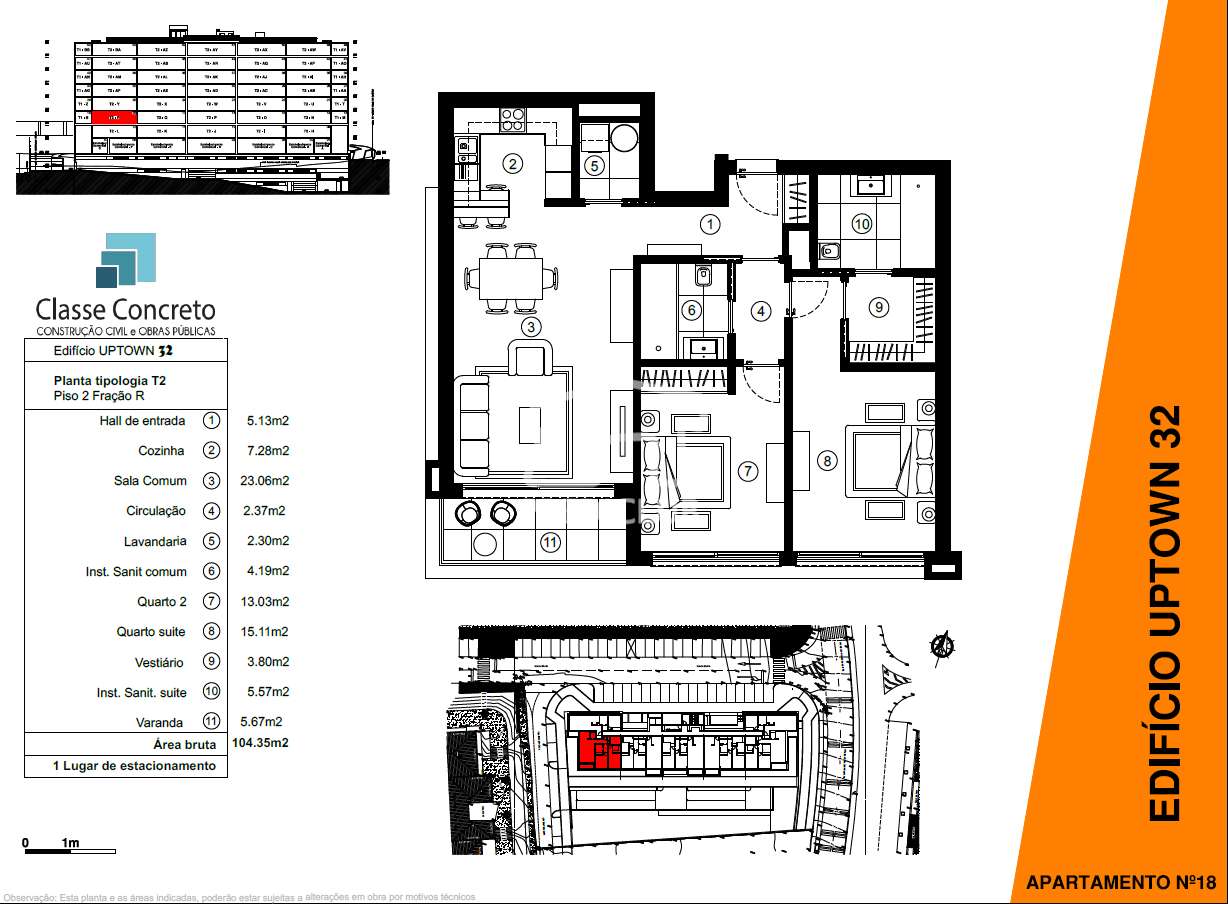 Apartamento T2 - "UPTOWN 32" Funchal - Grande imagem: 5/32